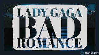 Lady Gaga  Bad Romance Karaoke Videoke Instrumental Lyrics [upl. by Gautious]