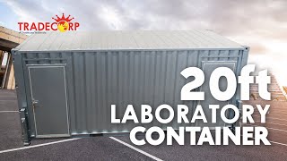 Kontainer Lab 20 Laboratory Container  Tradecorp Indonesia 13 [upl. by Button]