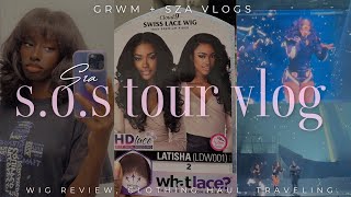 VLOG  Come with Me to the SZA Concert  Wig Review  GRWM sostour sza wigreview nashville [upl. by Giacinta]