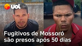 Fugitivos de Mossoró são presos no Pará após 50 dias [upl. by Savihc]