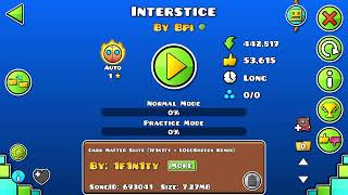 quotIntersticequot by BPI  Best 22 Level  Geometry Dash 22 [upl. by Lrub]