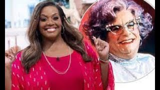 Alison Hammond admits she once thought Dame Edna Everage was a real woman and Barry Humphries [upl. by Hoffert]