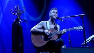 Asaf Avidan acoustic  Reckoning Song One Day  live Muffathalle Munich 20141018 [upl. by Econah191]