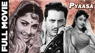 Pyaasa 1957 Superhit Romantic Movie  प्यासा  Guru Dutt Waheeda Rehman [upl. by Tyoh]