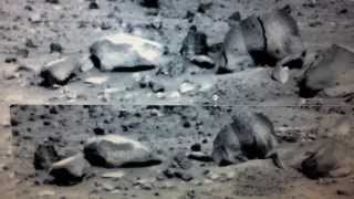 ALIEN MOVING ROCKS ON MARS   NASA Spirit Rover Research Into Anomalies [upl. by Selec]