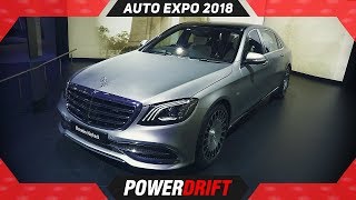 2018 Mercedes Maybach S650  AutoExpo  PowerDrift [upl. by Mehsah507]