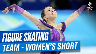 Figure Skating  Team Event  Womens Short Program  Full Replay  Beijing2022 [upl. by Sturges]