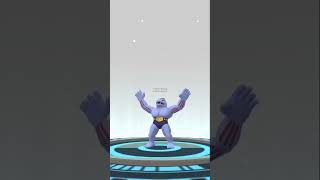 Pokemon Go  Machop Evolution [upl. by Aihsenor991]