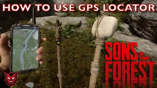 Sons of the Forest  How to Utilize the GPS Tracker [upl. by Acinorav]