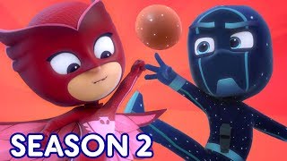 PJ Masks  Top 5 Awesome Moments  Disney Kids [upl. by Lekzehcey417]