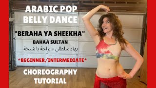 quotBeraha Ya Sheekhaquot  Belly Dance Tutorial  Bahaa Sultan براحة يا شيخة  بهاء سلطان [upl. by Esiuqcaj]