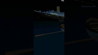 Nearer My God to Thee Titanic Roblox shorts titanic roblox [upl. by Arluene]