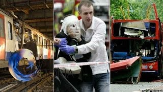 London 77 attacks How the day unfolded montage  BBC News [upl. by Vivianne]