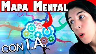 🔥 CREAR Mapa Mental con Inteligencia Artificial de TEXTO a MAPA [upl. by Aseuqram477]