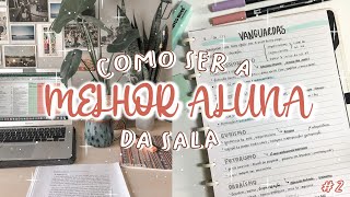 ALUNA NOTA 10  Como ser a MELHOR ALUNA da SALA e ter BOAS NOTAS  DICAS de ESTUDO produtividade [upl. by Etnoel]