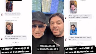 Filippo Champagne pubblica i messaggi privati di un hater che gli augura la morte tutti i giorni 🤦 [upl. by Faxun]