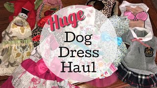 Huge Dog Dress Haul [upl. by Tram]