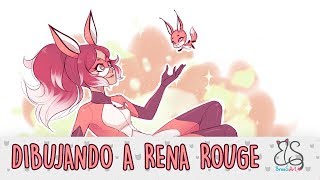 Dibujando a Rena Rouge y charlando sobre quotSapotisquot con Denisse de la Fuente [upl. by Atirehc]