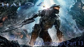 Halo 4 Walkthrough Part 13 Midnight Part 1 [upl. by Luehrmann]