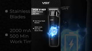 VGR V937 Hair Trimmer  VGROfficialin  Best VGR Hair Trimmer [upl. by Nohj]