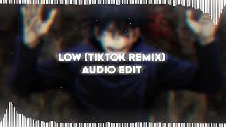 Low TikTok Remix  Flo Rida amp TPain  Audio Edit [upl. by Adamec604]