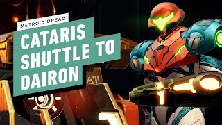 Metroid Dread Walkthrough  Cataris Reach the Dairon Shuttle [upl. by Anrev619]