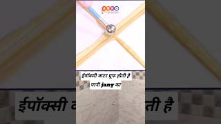 Epoxy Grout Bathroom water proofing 🛑 Bathroom tiles Grouting tips  asian paints tile adhesive [upl. by Aicirtap]