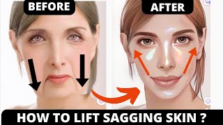 🛑 LIFT SAGGING SKIN EXERCISE JOWLS NASOLABIAL FOLDS  FACELIFT FOREHEAD LINES ANTIAGING MOUTH [upl. by Janna]