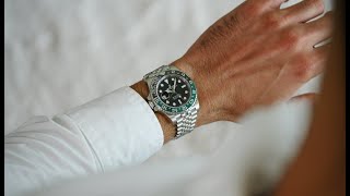 4K ROLEX GMT MASTER Lefty Sprite HANDSON Review amp Wrist shots  Hafiz J Mehmood [upl. by Ydnis753]