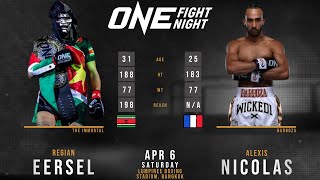 Regian EERSEL vs Alexis NICOLAS Full FIGHT ONE [upl. by Aernda]