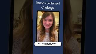 PA School Personal Statement Challenge  Day 4  How to Talk and sell Yourself to Admissions [upl. by Llenrep]