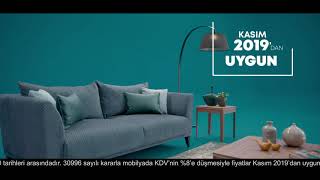 Enza Home  Koltuk Takımları Kasım 2019dan da Uygun Fiyatlarla [upl. by Giardap]