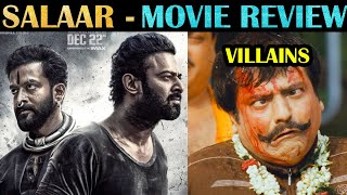 SALAAR  MOVIE REVIEW  Prabhas  Prithviraj  Prashanth Neel  Tamil  Rakesh amp Jeni [upl. by Arnie456]