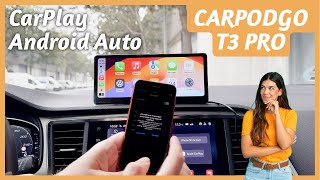 Carplay y Android Auto con Carpodgo T3 Pro [upl. by Steiner]