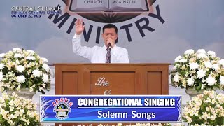 JMCIM  Congregational Singing  Solemn Songs  October 22 2023 [upl. by Anaitat]