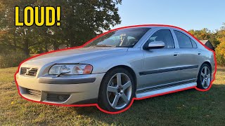 Straight Piped Volvo S60R How Does It Sound [upl. by Charlie955]