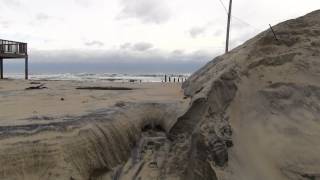 Noreaster Athena Hatteras Island  11812  Rodanthe NC [upl. by Drofnas]