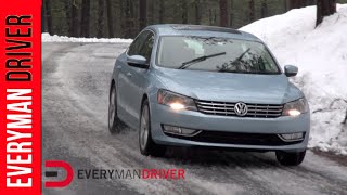 Heres the 2013 Volkswagen Passat Review on Everyman Driver [upl. by Iolande197]