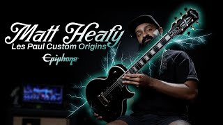 Epiphone Matt Heafy Les Paul Custom Origins Electric Guitar Demo [upl. by Trebor]