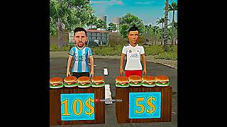 Messi vs Ronaldo The Burger King Debate [upl. by Armillia]