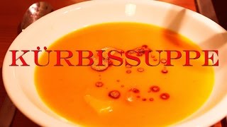 Meine Kürbissuppe  Herbstsuppe  schnell einfach und gesund Suppenrezept CANANS REZEPTE [upl. by Nelyk]