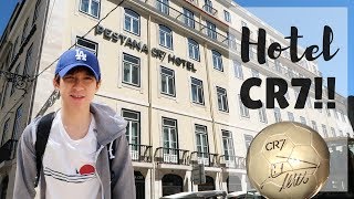 TamaVlog 1 MENGINAP DI HOTEL CRISTIANO RONALDO  PORTUGAL Sub  Indo Eng [upl. by Emanuel]