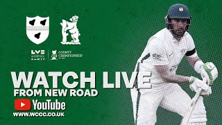 LIVE 🔴Worcestershire CCC 🍐 v 🐻 Warwickshire CCC  Day 4 [upl. by Joyann]