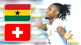 Ghana vs Switzerland  All Goals amp Highlights  World Cup 2022 Preparations  Friendly 17112022 [upl. by Moule]