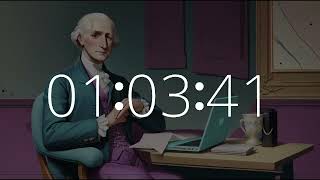 1 hr 15 minutes timer 75 minute timer music Presidents Day musictimers classroomtimer timer [upl. by Zrike1]