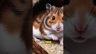 Why do hamsters burrow HamsterFacts PetBehavior CutePets HamsterLovers AnimalInstincts facts [upl. by Arikihs]