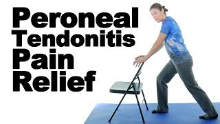 Peroneal Tendonitis Stretches amp Exercises – Ask Doctor Jo [upl. by Yerocaj]