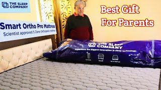 The Sleep Company Smart Ortho Pro Mattress Review  Get Rid of Back amp Spine Problems [upl. by Horst439]