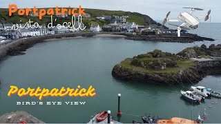 Portpatrick drone views summer 2024 [upl. by Laynad]