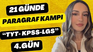 21 GÜNDE PARAGRAF KAMPI  TAKTİKLERLE  TYTKPSSLGS 2024  4GÜN [upl. by Olnay]